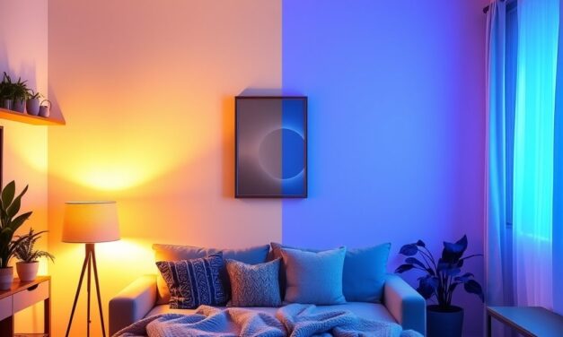 Barwa światła ciepła czy zimna – jak wybrać temperaturę barwową do różnych pomieszczeń i funkcji