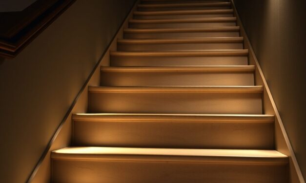 Oświetlenie schodów z czujnikiem ruchu: jak zwiększyć bezpieczeństwo i wygodę na co dzień