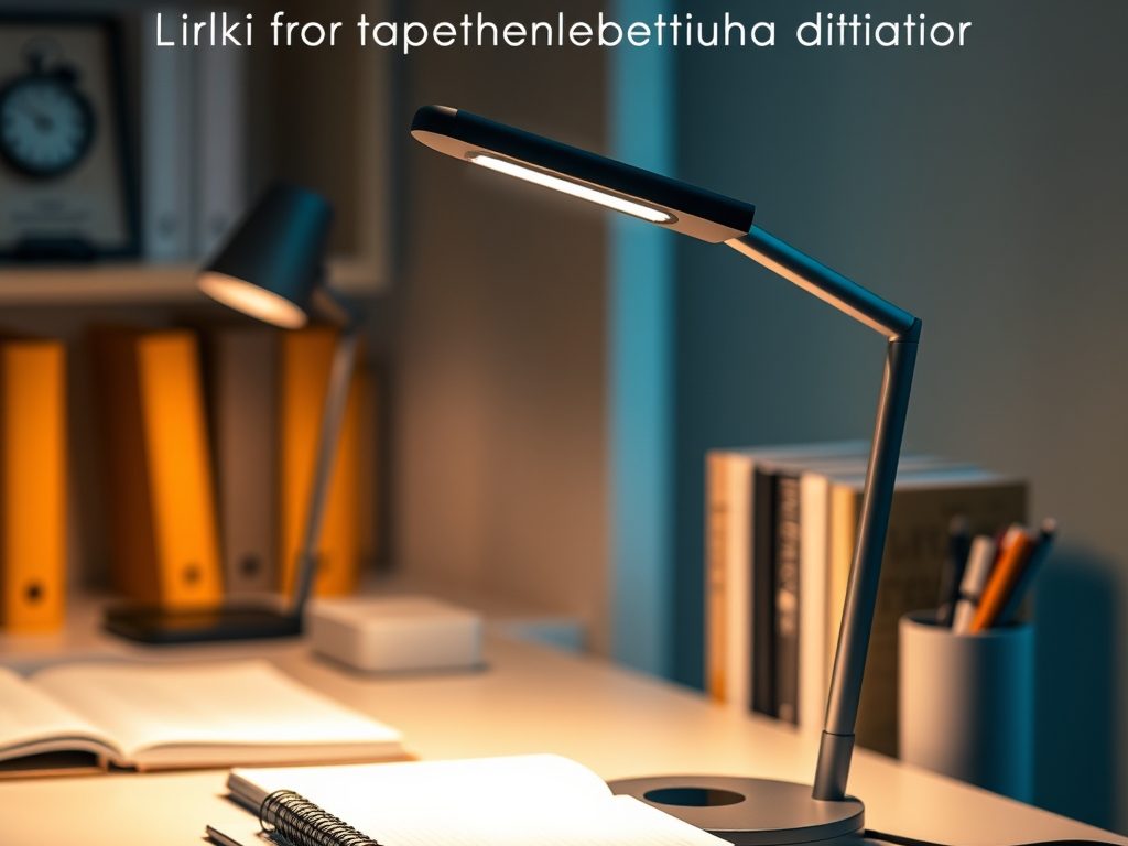 Lampka na biurko jaka najlepsza – jak wybrać ergonomiczne i funkcjonalne oświetlenie do pracy i nauki