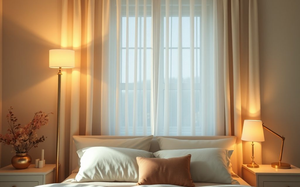 Sceny świetlne w sypialni: jak łączyć warstwy światła dla komfortu i relaksu