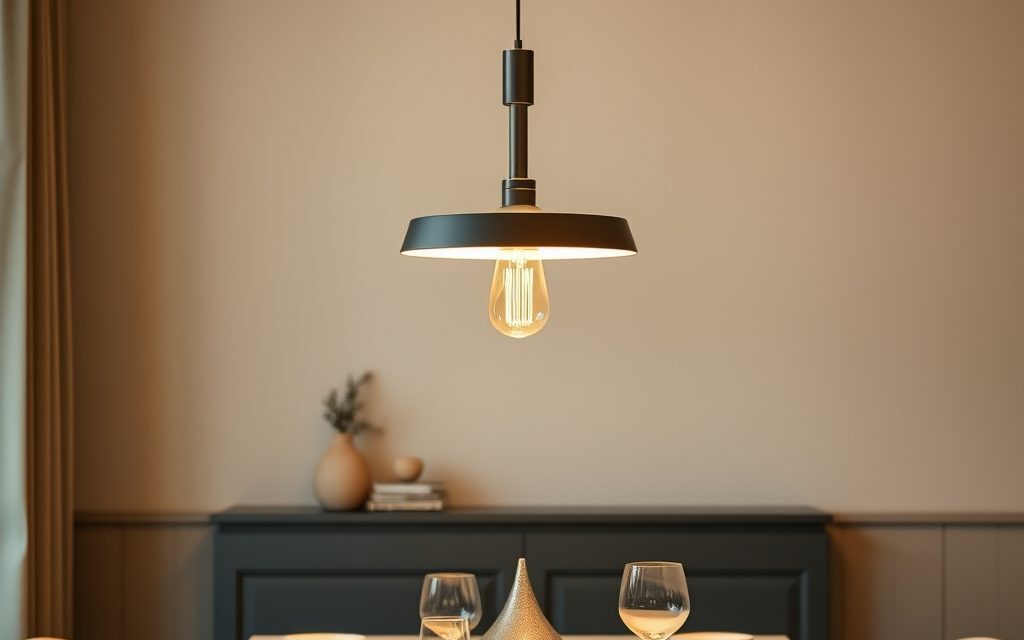 Wysokość lampy nad stołem – jak dobrać optymalne zawieszenie dla komfortu i stylu wnętrza