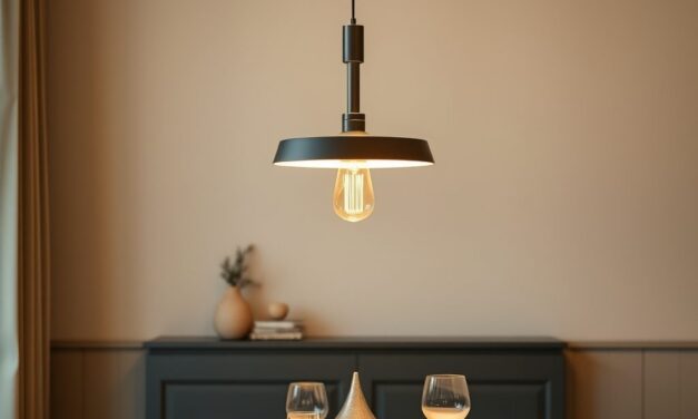 Wysokość lampy nad stołem – jak dobrać optymalne zawieszenie dla komfortu i stylu wnętrza