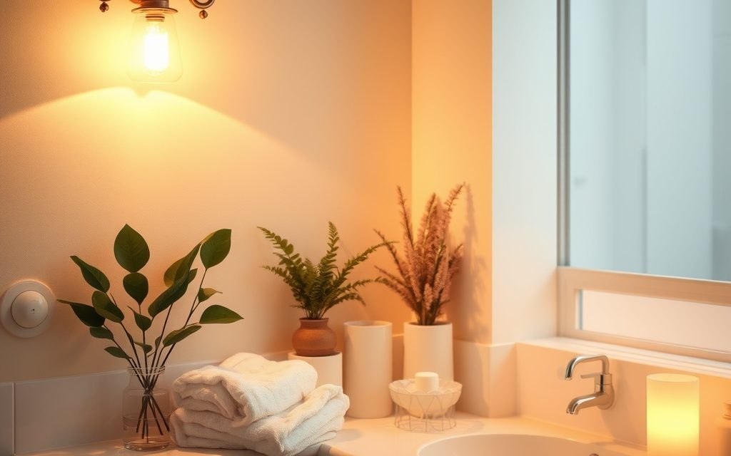 Oświetlenie łazienki nastrojowe: jak stworzyć relaksującą atmosferę i zadbać o bezpieczeństwo