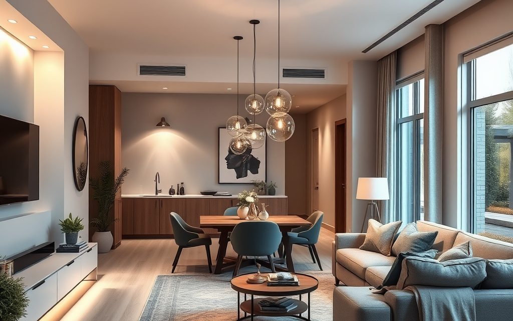 Jak zaplanować oświetlenie strefowe w salonie, by stworzyć funkcjonalną i nastrojową przestrzeń