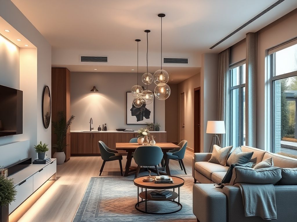 Jak zaplanować oświetlenie strefowe w salonie, by stworzyć funkcjonalną i nastrojową przestrzeń