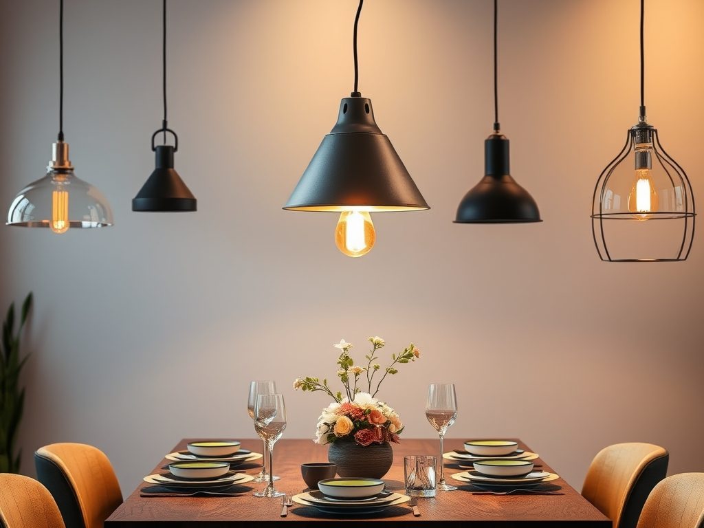 Ile lamp zawiesić nad stołem: praktyczne zasady i aranżacje dla różnych wnętrz