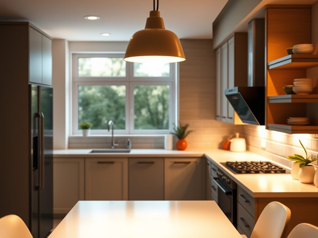 Barwa światła do kuchni: jak dobrać oświetlenie dla funkcjonalności i atmosfery