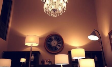 Jak dopasować lampy do wysokości sufitu, by zapewnić komfort i harmonię światła w pomieszczeniu