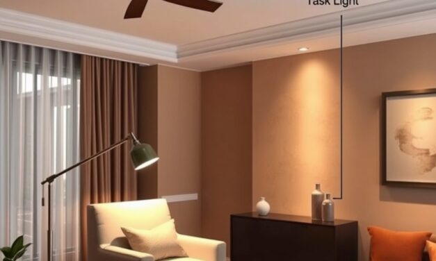 Warstwy światła w salonie: jak łączyć funkcjonalność z klimatem wnętrza poprzez oświetlenie warstwowe