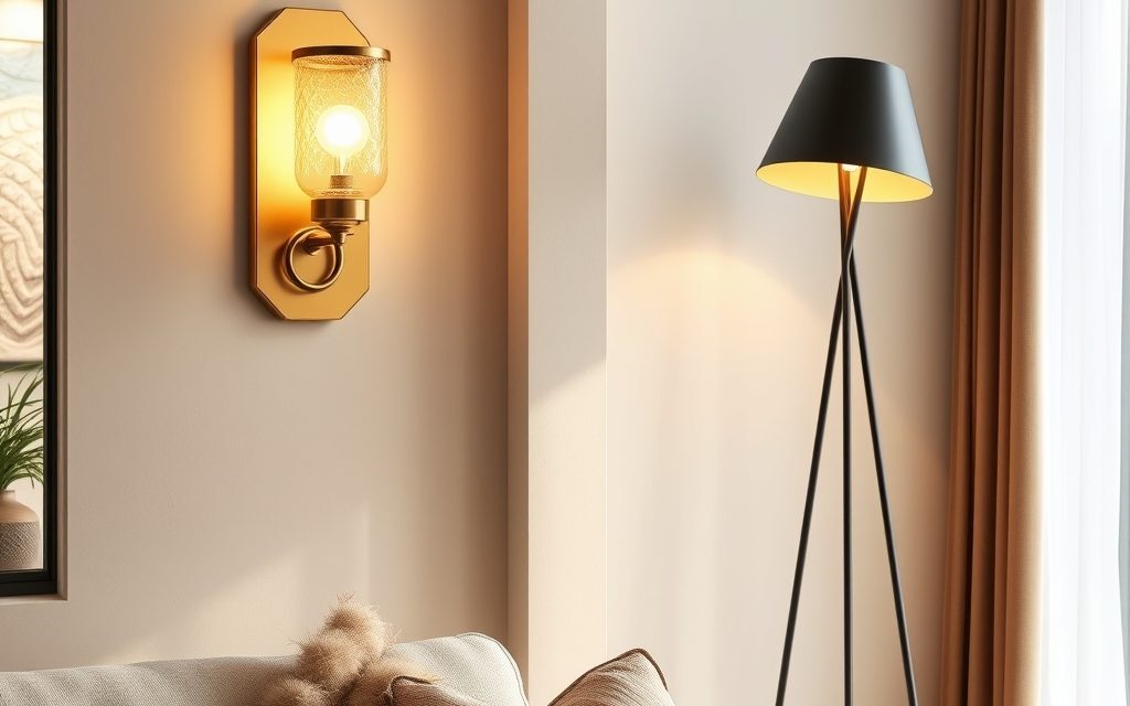 Kinkiety czy lampy stojące — jak wybrać oświetlenie, które najlepiej sprawdzi się w Twoim wnętrzu