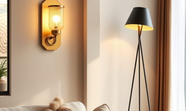 Kinkiety czy lampy stojące — jak wybrać oświetlenie, które najlepiej sprawdzi się w Twoim wnętrzu