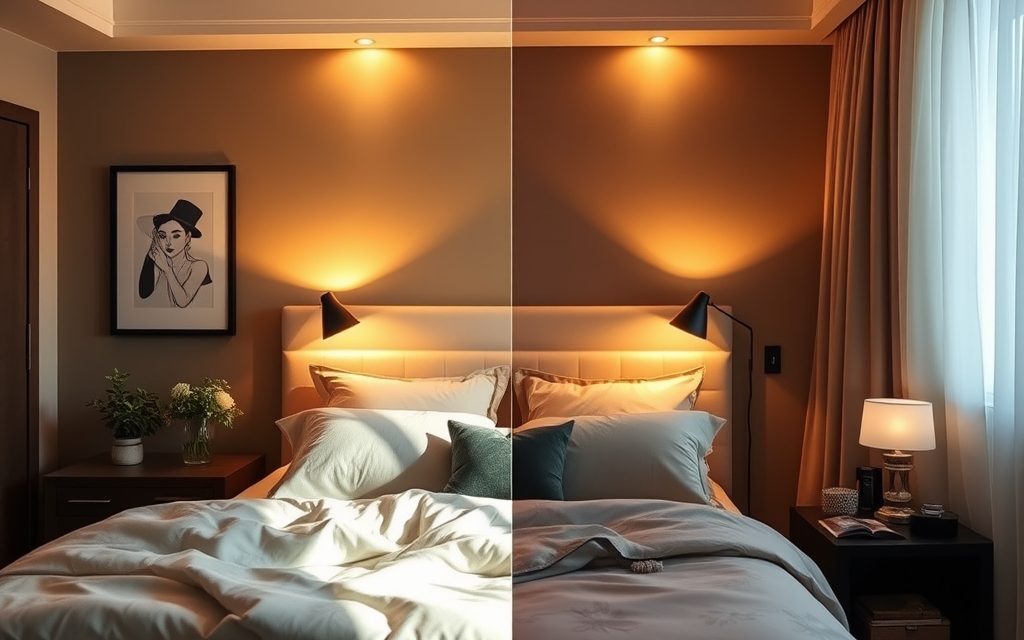 Oświetlenie sypialni: najczęstsze błędy, które obniżają komfort i jak je poprawić