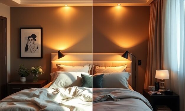 Oświetlenie sypialni: najczęstsze błędy, które obniżają komfort i jak je poprawić