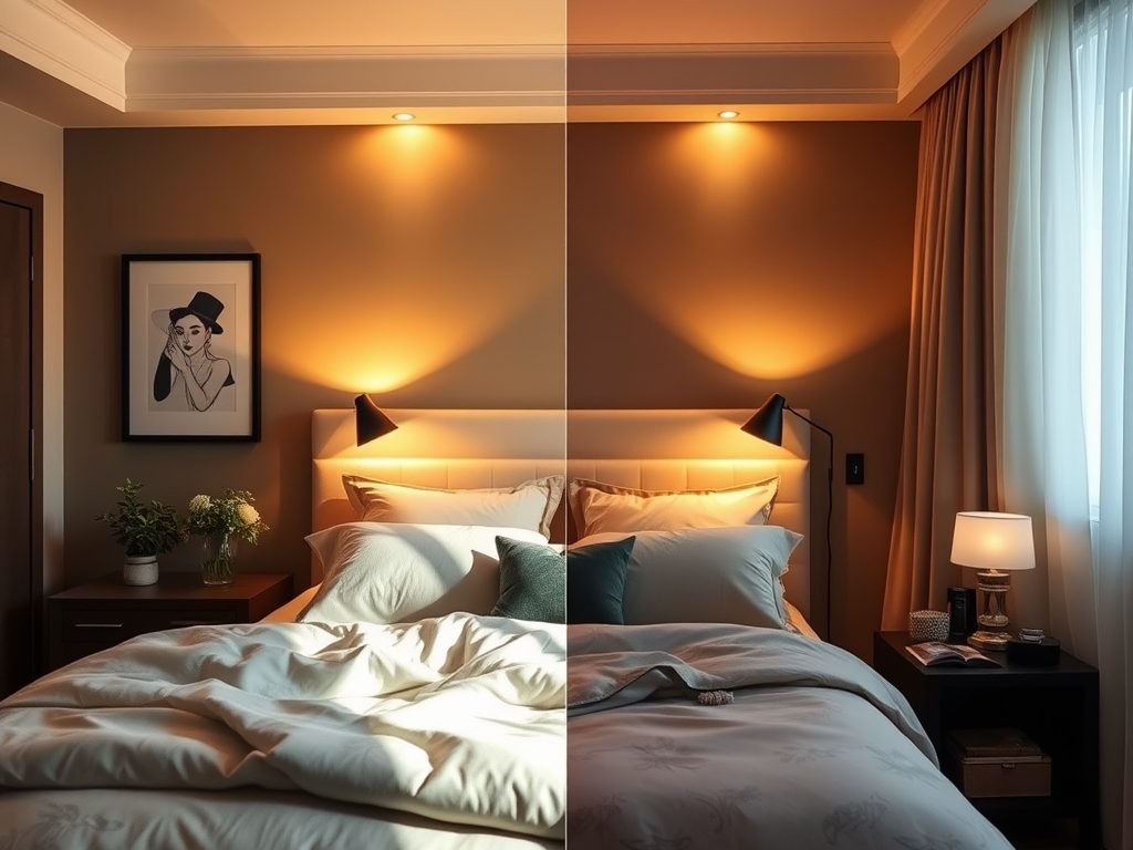 Oświetlenie sypialni: najczęstsze błędy, które obniżają komfort i jak je poprawić