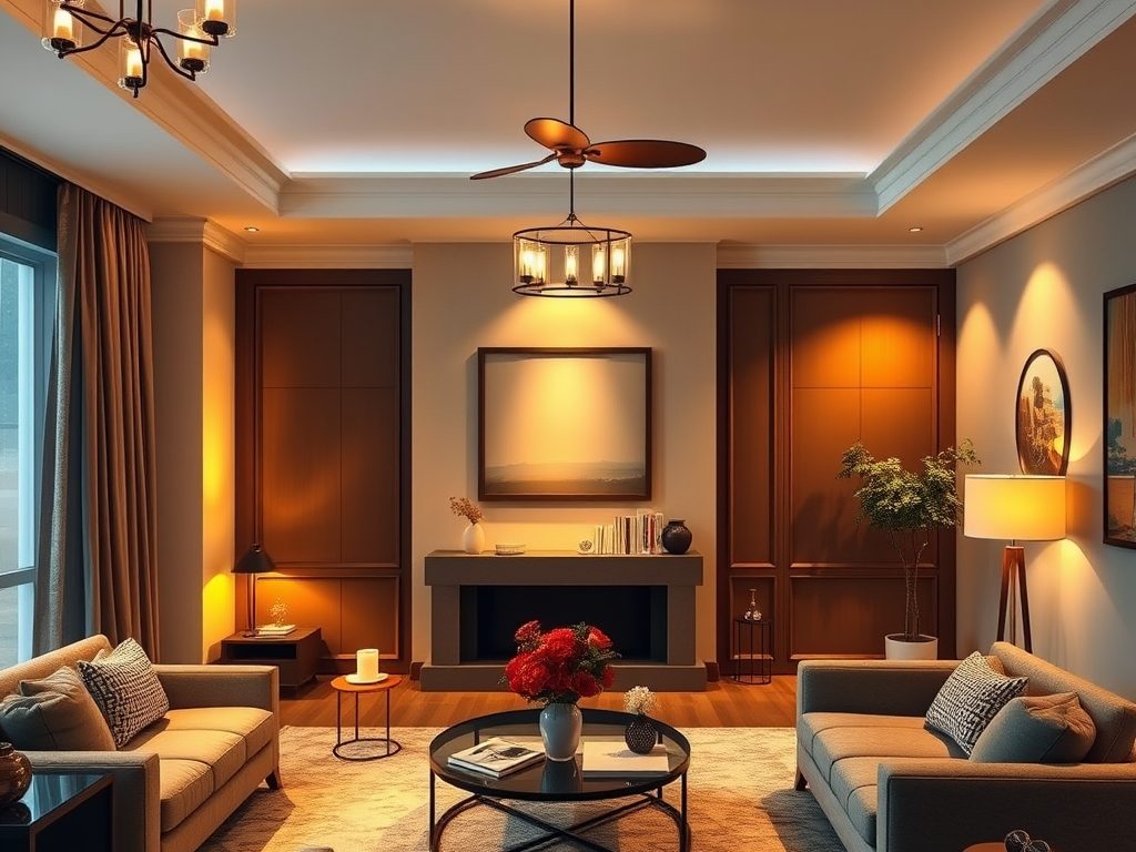 Oświetlenie w mieszkaniu: jak zaplanować funkcjonalne i efektowne punkty świetlne na różnych warstwach światła