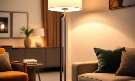 Lampy stojące do salonu – jak wybrać funkcjonalne i stylowe oświetlenie dopasowane do wnętrza
