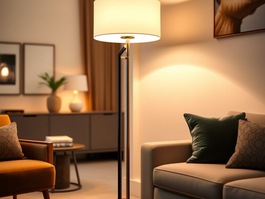 Lampy stojące do salonu – jak wybrać funkcjonalne i stylowe oświetlenie dopasowane do wnętrza