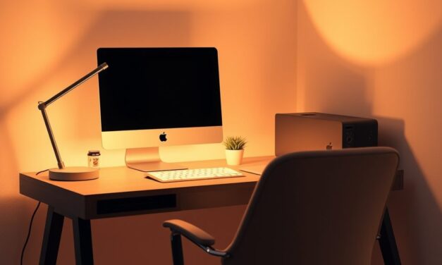 Oświetlenie do pracy przy komputerze: jak zapewnić komfort wzroku i uniknąć zmęczenia oczu