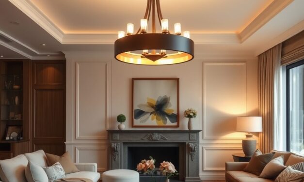 Lampy sufitowe do salonu: jak wybrać styl, rozmiar i oświetlenie dla komfortu i klimatu wnętrza