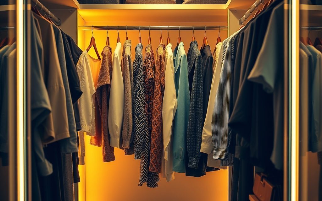 Oświetlenie LED w szafie i garderobie: jak wybrać, zamontować i zwiększyć komfort użytkowania