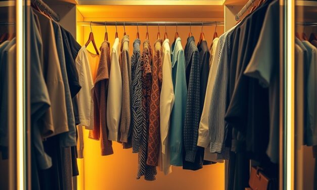 Oświetlenie LED w szafie i garderobie: jak wybrać, zamontować i zwiększyć komfort użytkowania