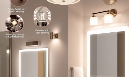 Jak zaplanować oświetlenie łazienki, by łączyło funkcjonalność, styl i bezpieczeństwo