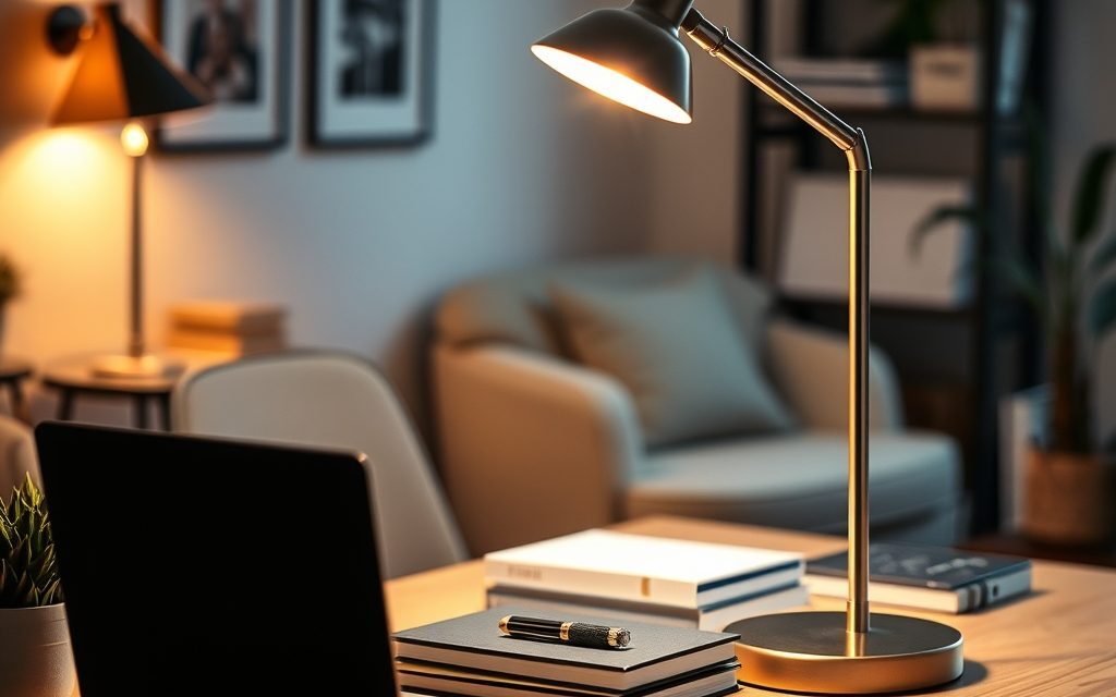 Światło do pracy przy biurku: jak wybrać lampę, która zadba o komfort wzrokowy i efektywność pracy