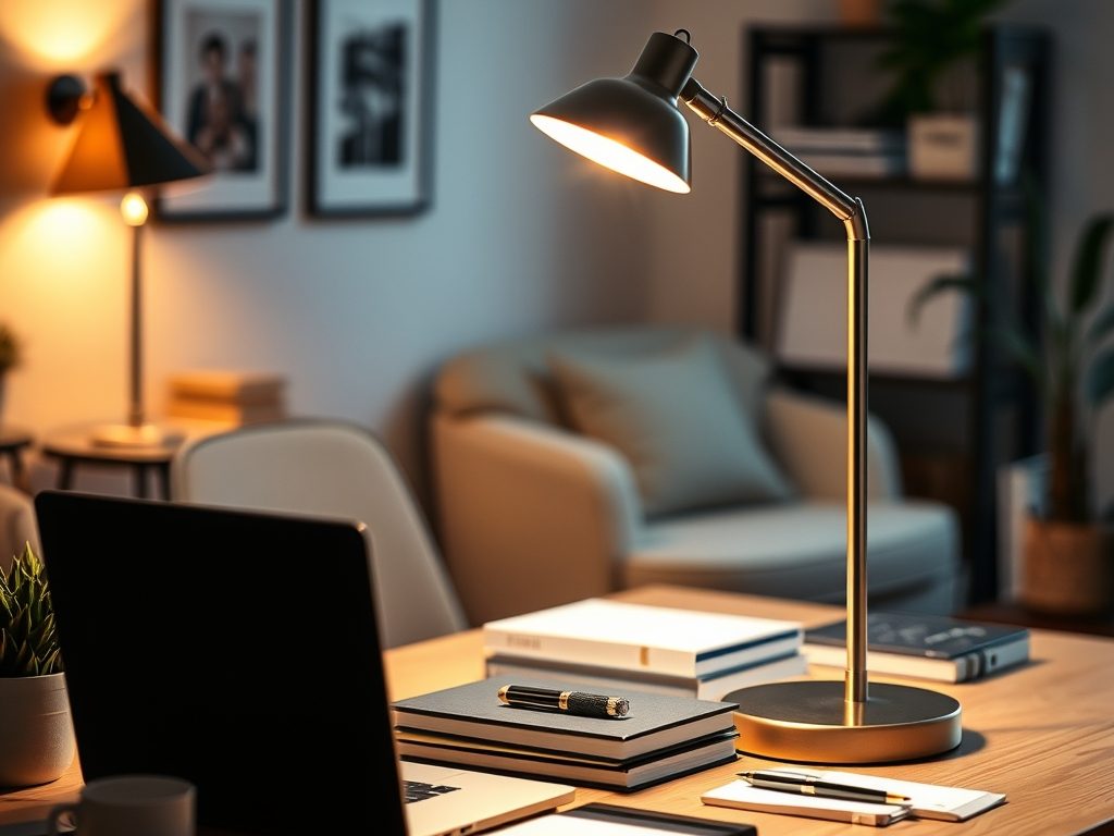 Światło do pracy przy biurku: jak wybrać lampę, która zadba o komfort wzrokowy i efektywność pracy