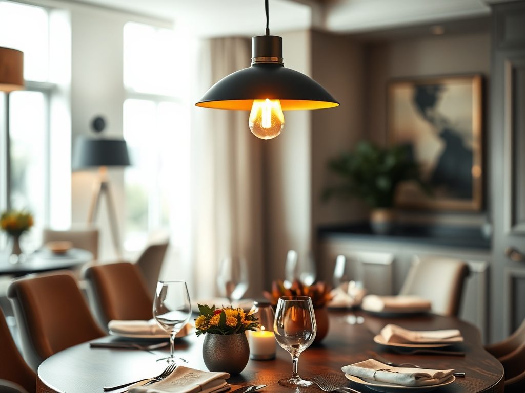 Jaka lampa nad stół do jadalni: jak dobrać rozmiar, wysokość i styl dla komfortu i atmosfery