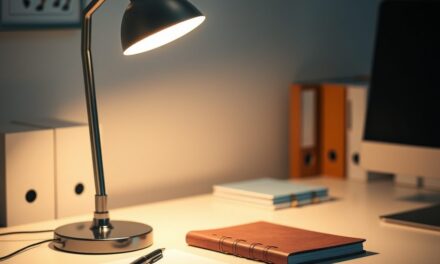 Oświetlenie biurka dla lewo- i praworęcznych – jak ustawić lampkę, by uniknąć cieni i odblasków