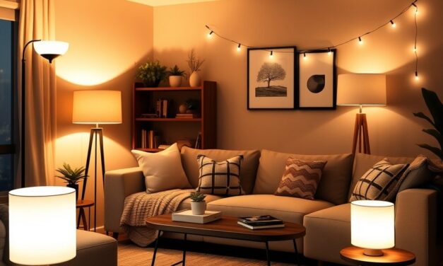 Oświetlenie w mieszkaniu bez remontu: jak stworzyć funkcjonalny i przytulny klimat krok po kroku