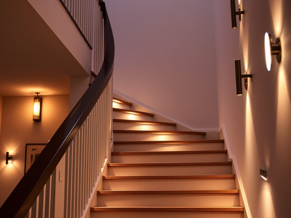 Oświetlenie schodów w domu: jak połączyć bezpieczeństwo, wygodę i estetykę w praktyce