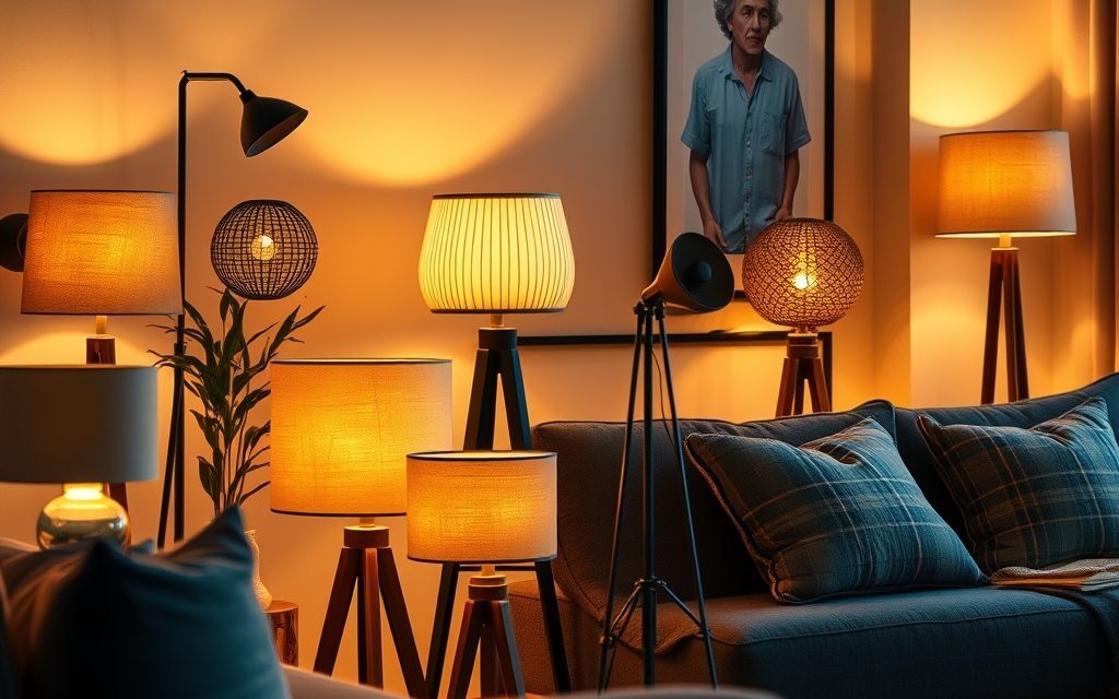 Oświetlenie nastrojowe w salonie: jak łączyć lampy i barwy dla ciepłej atmosfery