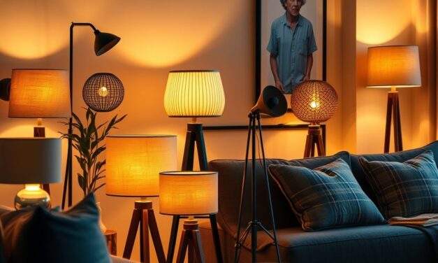 Oświetlenie nastrojowe w salonie: jak łączyć lampy i barwy dla ciepłej atmosfery
