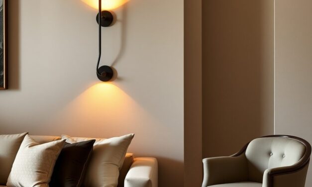 Kinkiety w salonie: gdzie montować i jak ustawić dla najlepszego efektu świetlnego i dekoracji