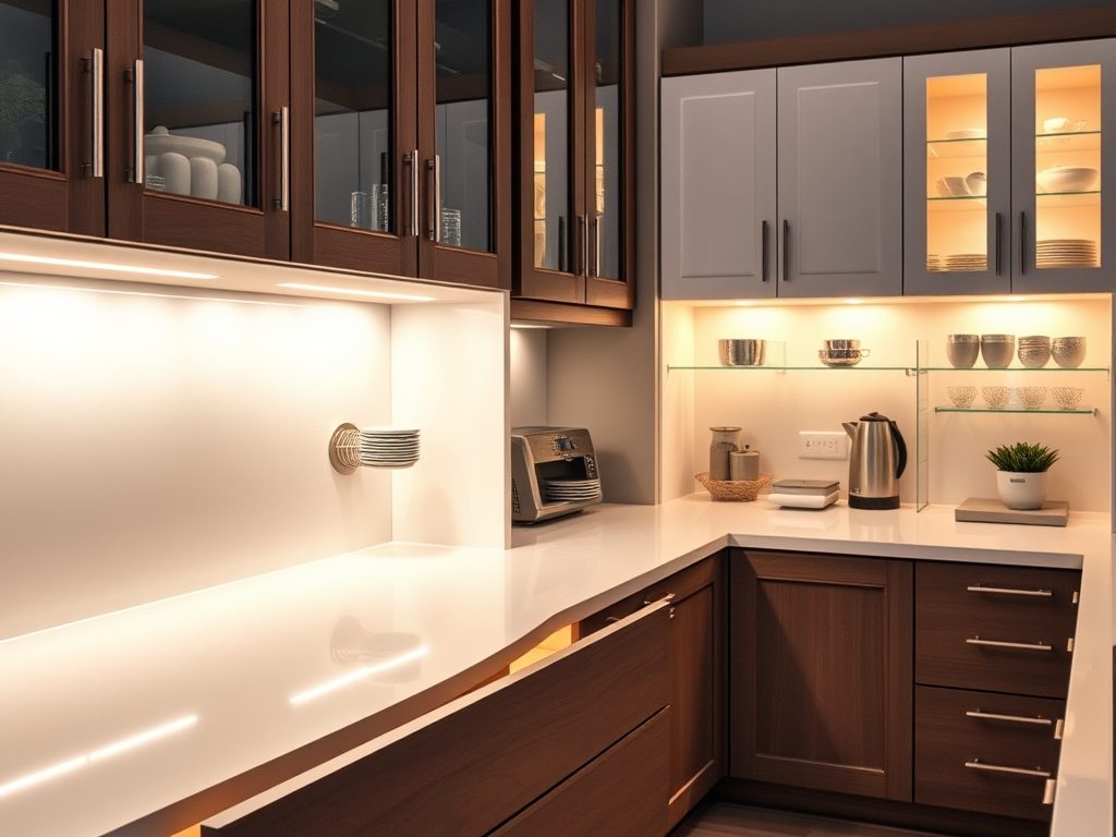 Oświetlenie szuflad i szaf kuchennych: wybór, montaż i praktyczne rozwiązania poprawiające komfort użytkowania