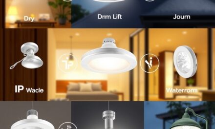 Jak rozumieć oznaczenia IP w oświetleniu domowym i dobierać je do warunków montażu