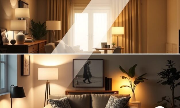 Sceny świetlne w domu: jak stworzyć atmosferę i wygodnie nimi zarządzać na co dzień
