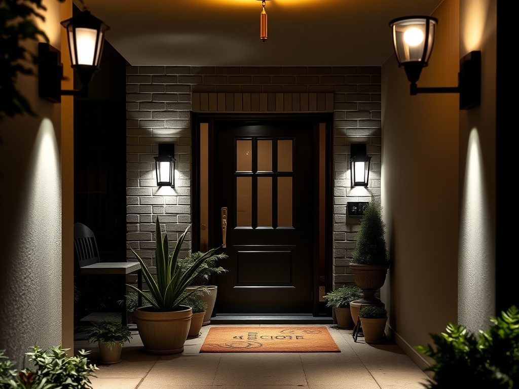 Oświetlenie wejścia do mieszkania: jak połączyć bezpieczeństwo z estetyką i funkcjonalnością