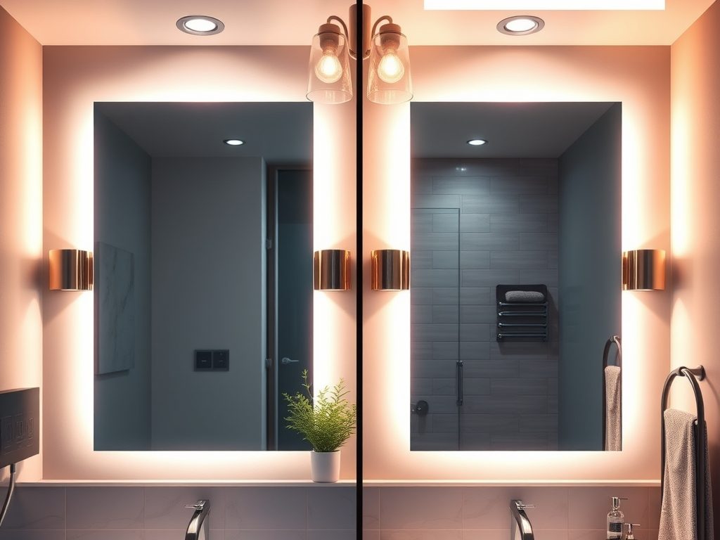 Oświetlenie łazienki: najczęstsze błędy, które psują efekt i jak je skutecznie poprawić